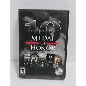 ELECTRONIC ARTS EA MEDAL OF HONOR 10TH ANNIVERSARY 8 D8SC PC GAME SET CIB